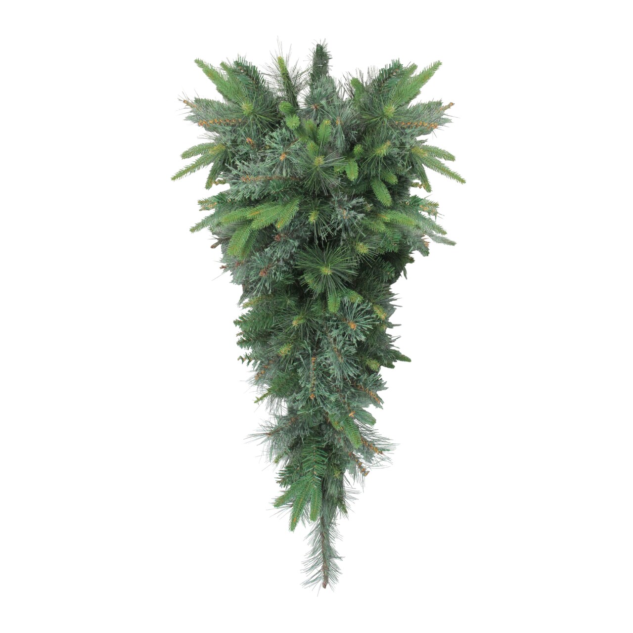 Northlight 36" Ashcroft Cashmere Pine Artificial Christmas Teardrop Swag, Unlit